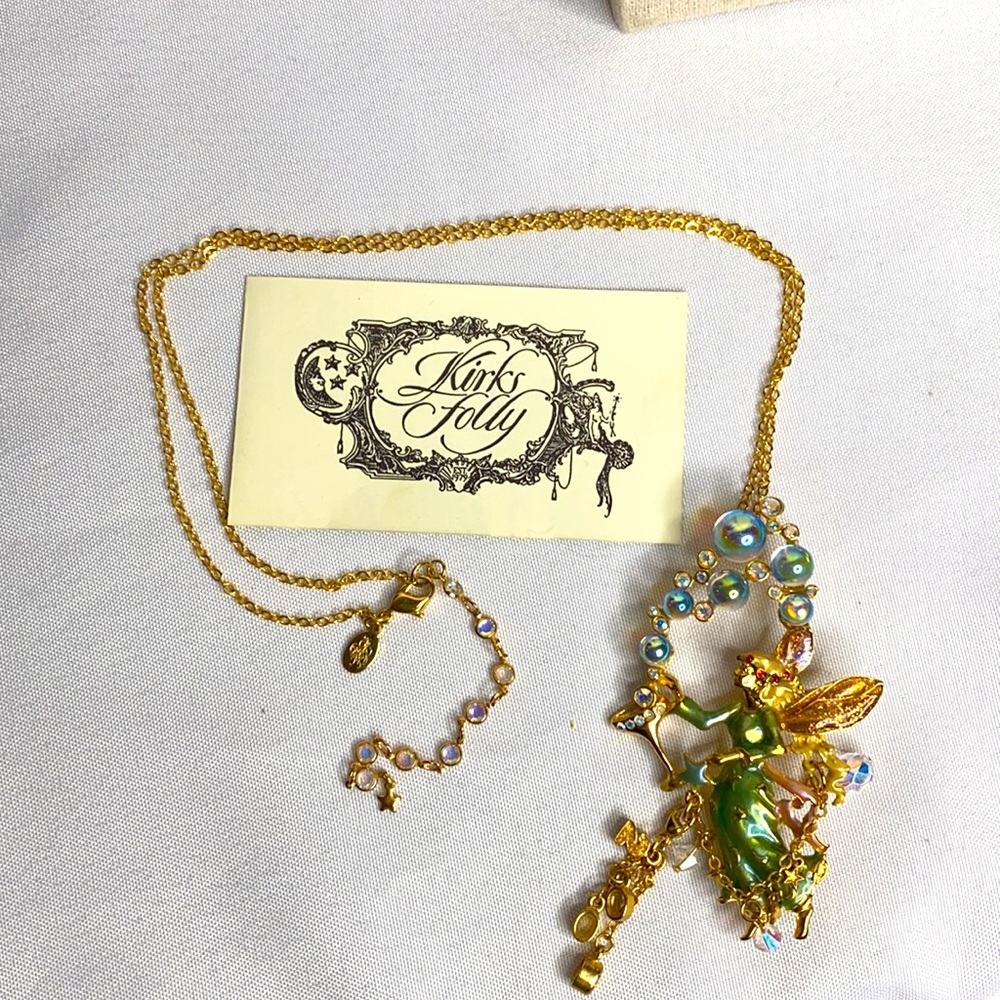 Kirk's Folly Year 2000 Necklace Pendant and or Brooch VTG